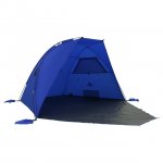 Ozark Trail 9 Ft. x 6 Ft. Privacy Sun Shelter For Beach And Park, 5.9 lbs., Blue