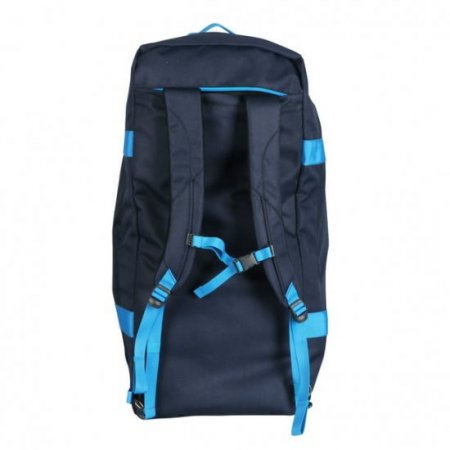 Ozark Trail 90 Liter Camp Carry All Duffel, with Backpack Straps, Blue Polyester
