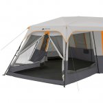 Ozark Trail 20' x 18' 12-Person 3-Room Instant Cabin Tent with Screen Room, 56.5 lbs