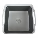 Ozark Trail 10-quart Collapsible Sink 12.1 in L x 12.1 in W x 2.75 in H (7.87 in expanded)